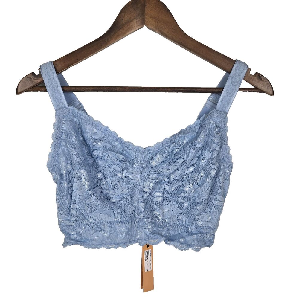 Cosabella Women's Size Small Aasmani Blue Super Curvy Sweetie Bralette NWT